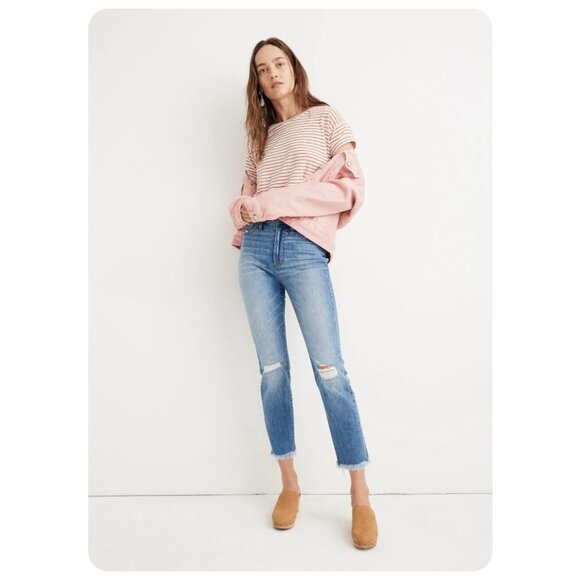 Madewell Denim - !! Madewell The Perfect Vintage Jean in Parnell Wash Comfort Stretch Edition